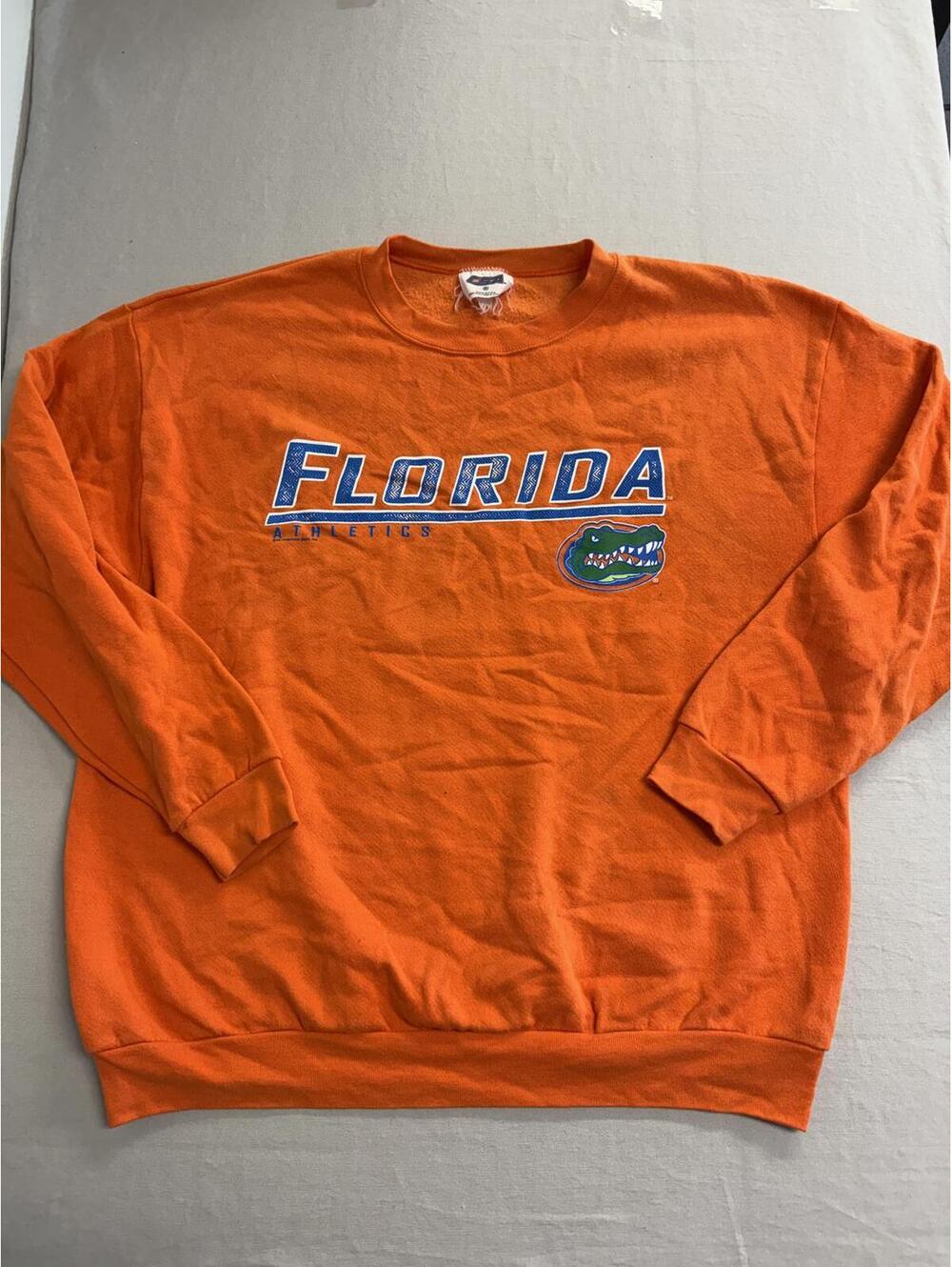Vintage University of Florida Gators Orange Crewneck - XL
